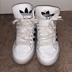 Adidas high top sneakers